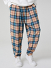 Pantalon de jogging à la taille élastique avec cordon de serrage et bretelles magiques pour homme avec poche