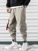 Pantalon de jogging 100% coton avec poche à pression pour homme