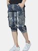 Pantalon de jogging camo décontracté à poches multiples