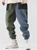 Pantalon de jogging décontracté à cordon en velours côtelé pour homme avec poche