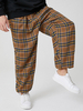 Pantalon de jogging en coton à carreaux vintage pour homme
