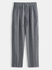 Pantalon de nuit confortable en pur coton pour homme