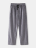 Pantalon de pyjama décontracté à rayures pour homme