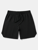 Pantalon de sport à poche zippée à larrière pour hommes Coup épissé Quick Dry