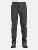 Pantalon de sport déperlant pour hommes extérieur Soft Pantalon thermique doublure en molleton thermique à séchage rapid
