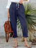Pantalon de travail 100% coton solide simple et confortable