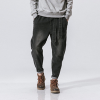 Pantalon en denim pour hommes grande taille pantalon jeunesse