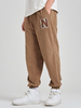Pantalon en velours côtelé avec cordon de serrage à la taille pour homme