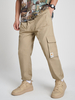 Pantalon Homme 100% Coton Pure Color Icon Patché Cheville Longueur