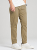Pantalon homme couleur unie avec fermeture éclair et poche
