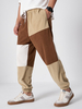 Pantalon long en velours côtelé à double poche pour hommes
