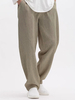Pantalon Longueur à la cheville conçu pour les coutures de couleur pure pour hommes