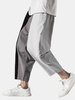 Pantalon sarouel décontracté à cordon de serrage pour homme avec poche