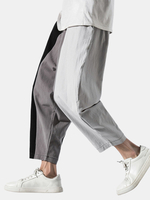 Pantalon sarouel décontracté à cordon de serrage pour homme avec poche