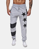 Pantalon sport pour homme taille élastique avec cordon de serrage modèle motif décontracté