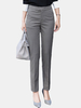 Pantalon sur mesure à poche unie pour femme
