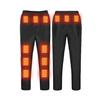 Pantalons chauffants électriques pour hommes MIDIAN pantalons thermiques dhiver 12 endroits chauffés chauds et conf