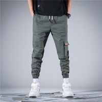Pantalons pour hommes printemps été Hip Hop Slack bas Joggers Street-wear cordon réglable randonnée Sport cyclisme panta