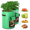Paquet de 2 Pots en tissu de pochette de plantation de 10 gallons