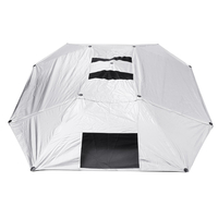 Parapluie de voiture étanche semi-automatique couverture tente de toit parasol anti-UV portable