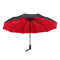 Parapluie simple/double couche UPF50 + 2-3 personnes parapluie automatique portable camping trois parasol pliant