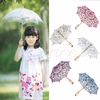 Parasol en Dentelle Elégant Brodé Parapluie Décoration Pour Mariée Fête de mariage