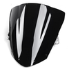 Pare-brise de pare-brise noir de moto pour Kawasaki ZX6R 09-14 ZX10R 08-10