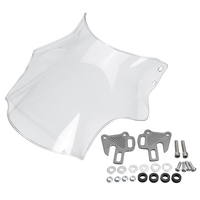 Pare-brise en plastique universel décran de moto pour Honda Yamaha Kawasaki Suzuki
