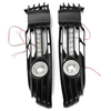 Pare-chocs avant inférieur feu de brouillard calandre avec LED drl pour 00-05 passat vw