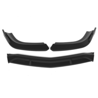 Pare-chocs avant inférieur Splitter lèvre diffuseur garde pelle avant Mate noir pour Mercedes pour Benz W204 C180 C200 C