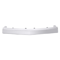 Pare-chocs avant lèvre inférieure garniture chromée centre chrome argent 2058851574 pour Mercedes W205 C300 C400 C63 AMG