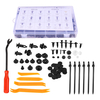 Pare-chocs de voiture Fender garniture en plastique Rivets boucle de fixation Clips et kit ouvert Radio Dash