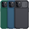 Pare-chocs NILLKIN avec couvercle de lentille coulissante Étui de protection en TPU + PC antichoc anti-rayures pour iPho