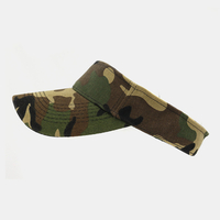 Pare-soleil de chapeau haut de forme vide camouflage
