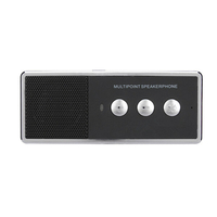 Pare-soleil de haut-parleur de kit de voiture mains libres de chargeur de voiture X3 avec la fonction de bluetooth