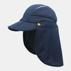 Pare-soleil dété unisexe à double usage à large bord UV Protection respirant détachable visières chapeau de Basebal