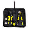 Paron® JX-D4301 Outil de Sertissage à Cliquet Tournevis à Fil Multifonctionnel Terminals Kit de Pince