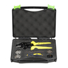 Paron® JX-D5 Pince à Sertir à Cliquet Multifonctions à Dénuder Kit de Pinces à Bornes