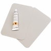 Patch de jouet de bateau gonflable de PVC de 2Pcs 20x12cm avec le matériel de kit de réparation de colle imperméable