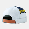 Patch de lettre de coton unisexe mode sport de plein air bonnet sans bord bonnet de propriétaire casquette de crâne
