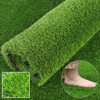 Paysage Soft cour artificielle dherbe de pelouse de gazon pour la décoration extérieure de plante verte de mur de p