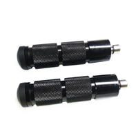 Pédales de repose-pieds de Rearset de moto de pliage de moto en aluminium de commande numérique par ordinateur