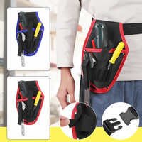 Perceuse électrique taille sac clé tournevis outils ceinture pochette titulaire sacs de rangement