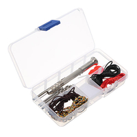 Perceuse manuelle à percer à la main Perceuse à main avec 10 po 0, 8-3 mm Broche à percussion et accessoires