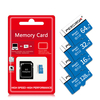 Perciron 16GB 32FB 64GB 128 Go 256 Go Classe 10 Carte mémoire Micro SD TF haute vitesse avec adaptateur de carte SD pour
