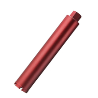 Perforateur de trou de foret de noyau de diamant de 63 / 76mm Longueur 370mm pour le climatiseur industriel