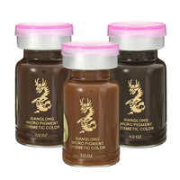 Permanent Pigment Tatouage Sourcils Micropigmentation en 3D Emulsions de maquillage d