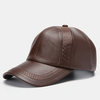 Personnalité de casquette de baseball tissée par cru en cuir artificiel dhommes avec le chapeau tissé