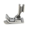 Pied-de-biche Pied de fermeture à glissière à côtés en acier SP18 Presseur pour Machines à coudre industrielles Support