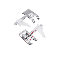 Pied réglable de presseur de machine à coudre de guide de règle avec le système dIDT 1/3 de pouce 1/4 de pouce de c
